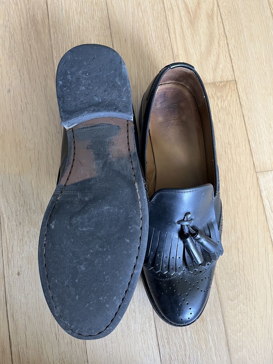 Navyboot Scarpe da donna: Schwarze Fransen-Loafer von Navyboot – Usato da Allschwil venduto da MaloseS08 2