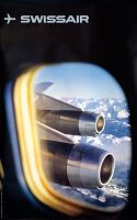 SWISSAIR Poster, Manfred Bingler 1961