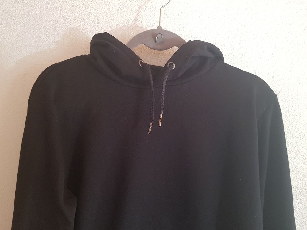 GEMO - Pull à capuche noir -  M 2