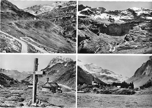 Cartoline postali: Klausenpass 4 Bilder – Usato da Olten venduto da clotaldi