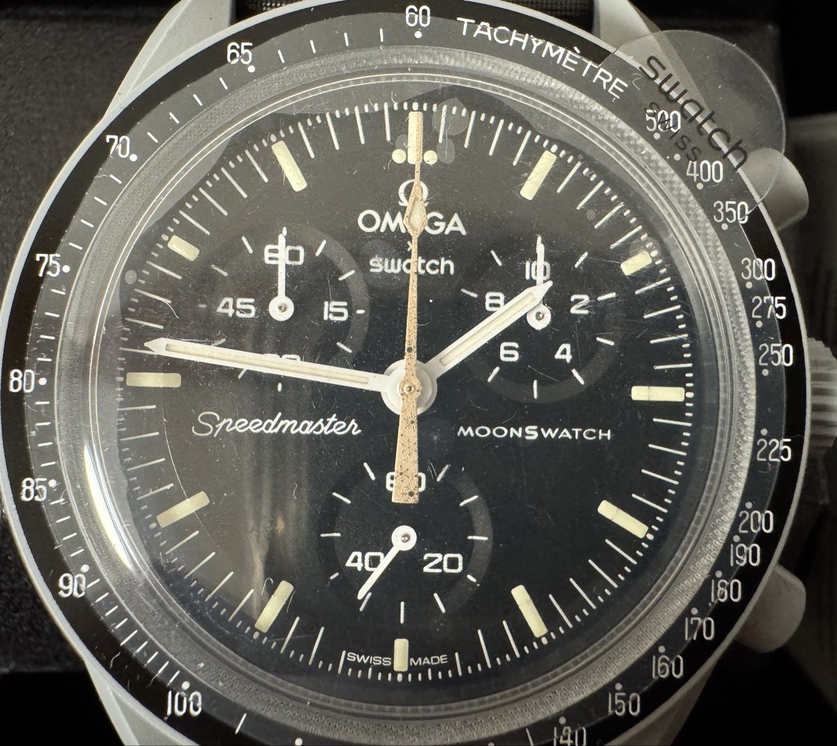 Swatch Orologi: Omega x Swatch Moonswatch Gold Snowflake – Nuovo e nell'imballaggio originale da Bäretswil venduto da nat_st75 3