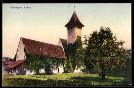 AK Scherzlingen, Blick auf die Kirche
