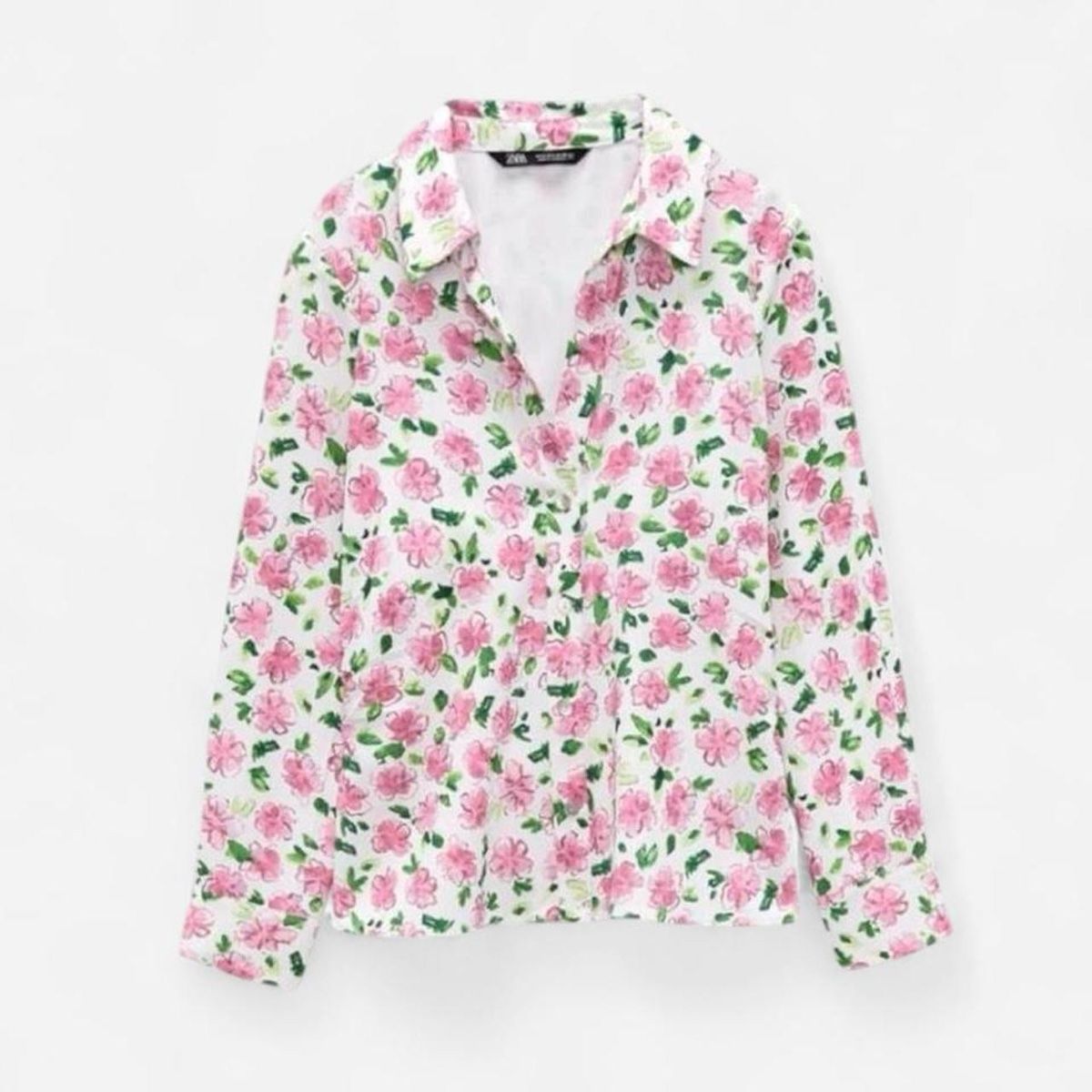 Zara Camicette: Zara floral blouse – Nuovo e nell'imballaggio originale da Basel venduto da 1moonstar