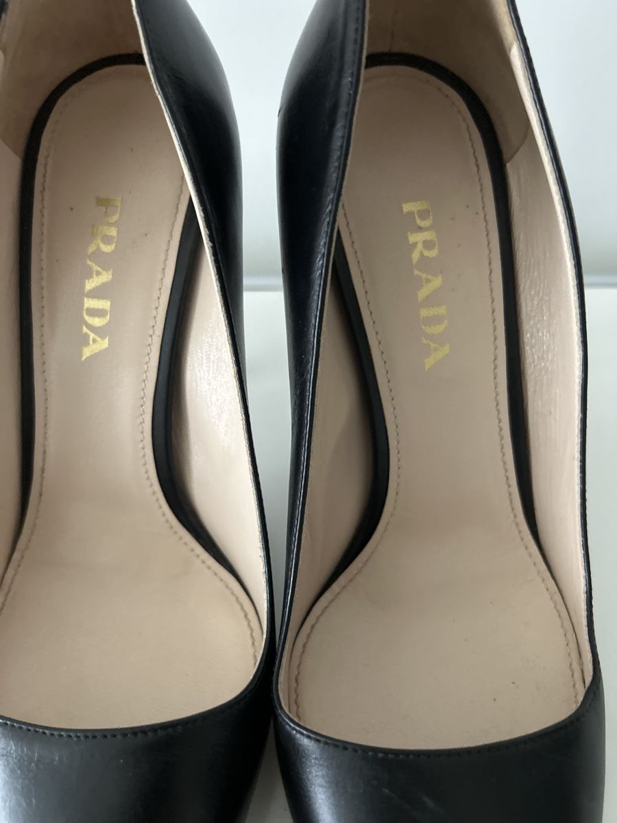 Prada Damenschuhe: Prada High Heels Gr. 39 schwarz top! – Neu (gemäss Beschreibung) aus Salenstein von sehrgut 1