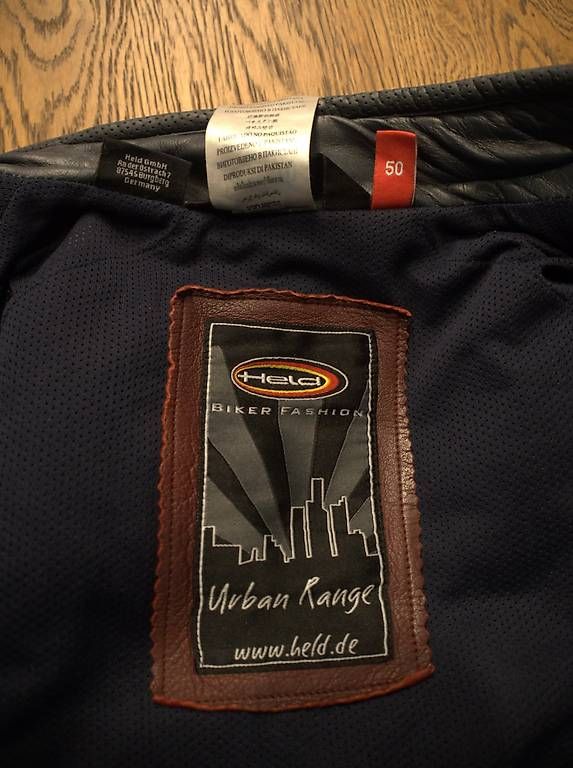 Giacche: Held Urban Range Lederjacke Gr. 50  Be Heroic 1946 – Usato da Zofingen venduto da pak003 4