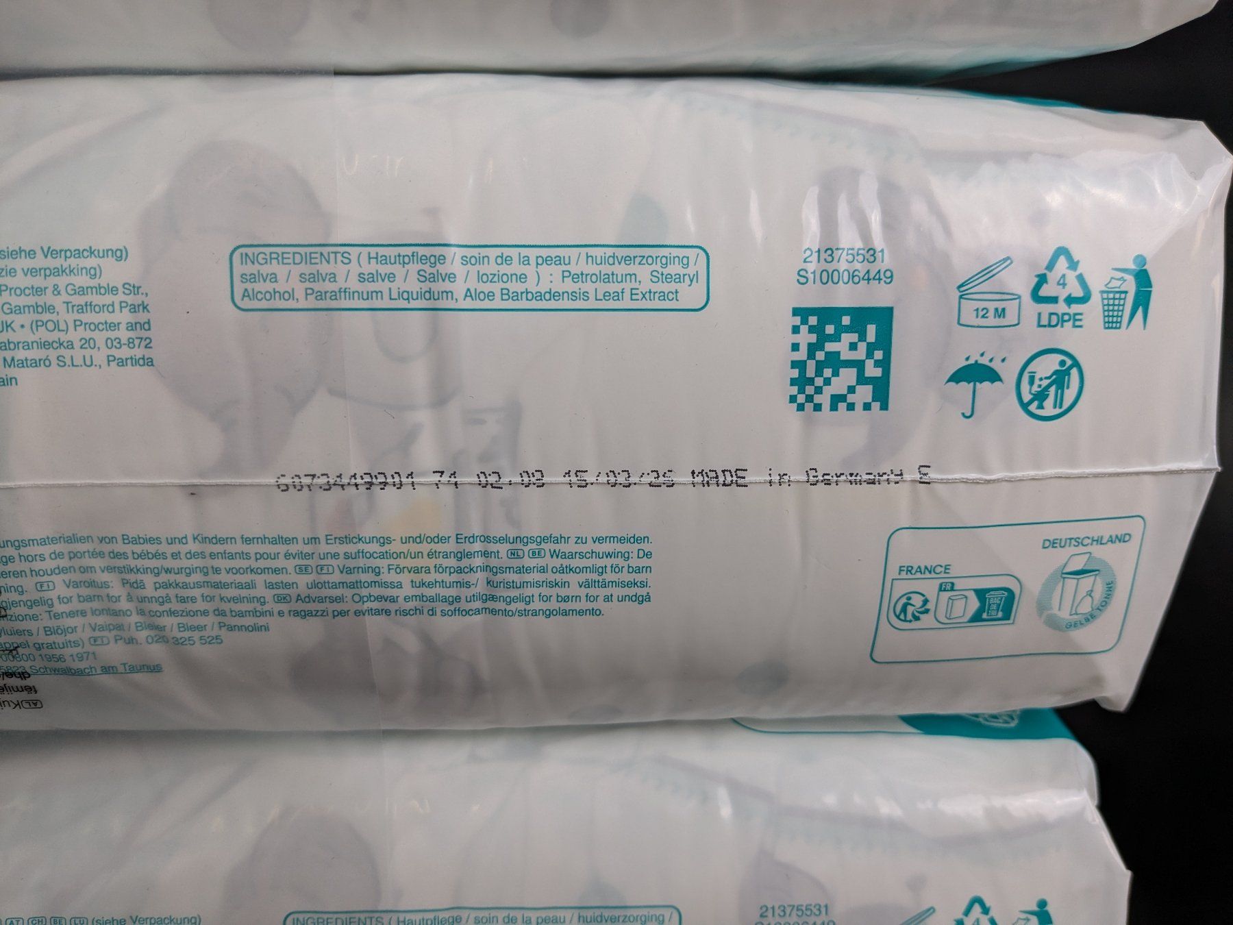 Pampers Windeleimer & Windeln: PAMPERS Premium Protections Gr 6 – Neu (gemäss Beschreibung) aus Dintikon von Restwert_Dintikon 6