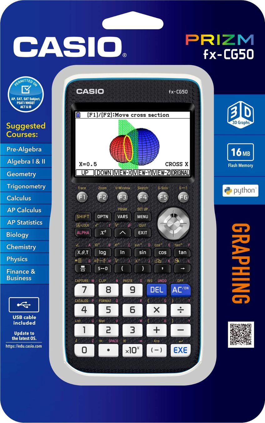 Casio Calcolatrici tascabili: CASIO FX-CG 50 Grafikrechner – Nuovo e nell'imballaggio originale da Lausanne venduto da Nat_Sha 8