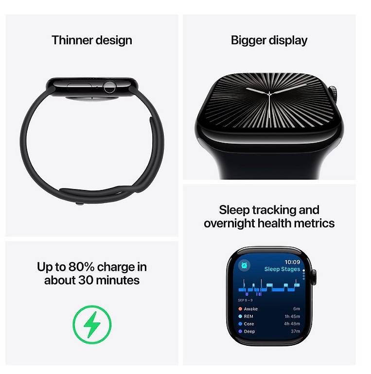 Apple Smartwatch: Apple Watch Series 10 46 mm, 4G Cellular – Usato da Weiach venduto da Ovo1 1
