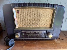Radio Röhrenradio PHILIPS 1950er Jahre unrestauriert