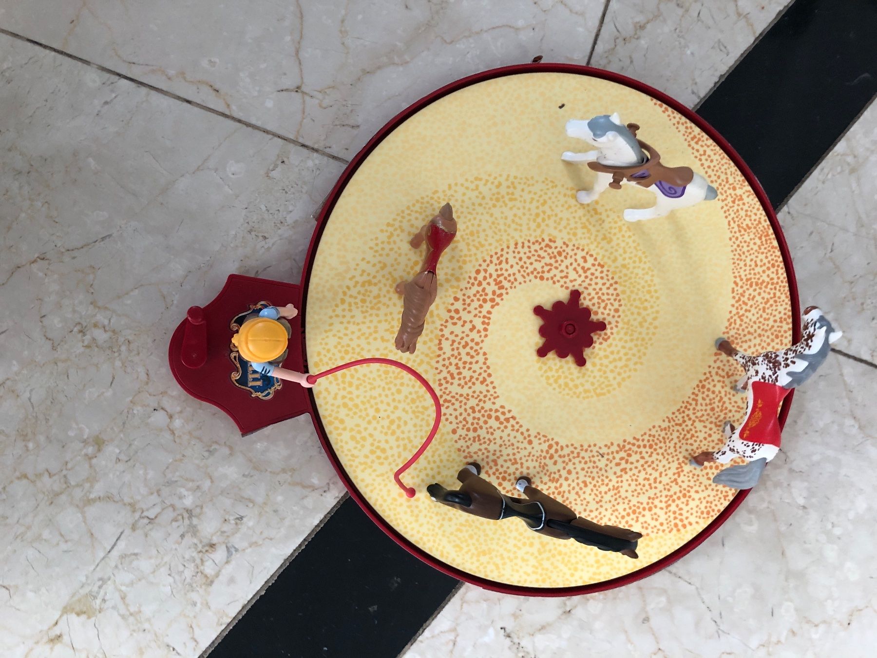 Playmobil Giocattoli: Drehbarer pferdecircus Playmobil – Usato da Reichenburg venduto da Tutti81