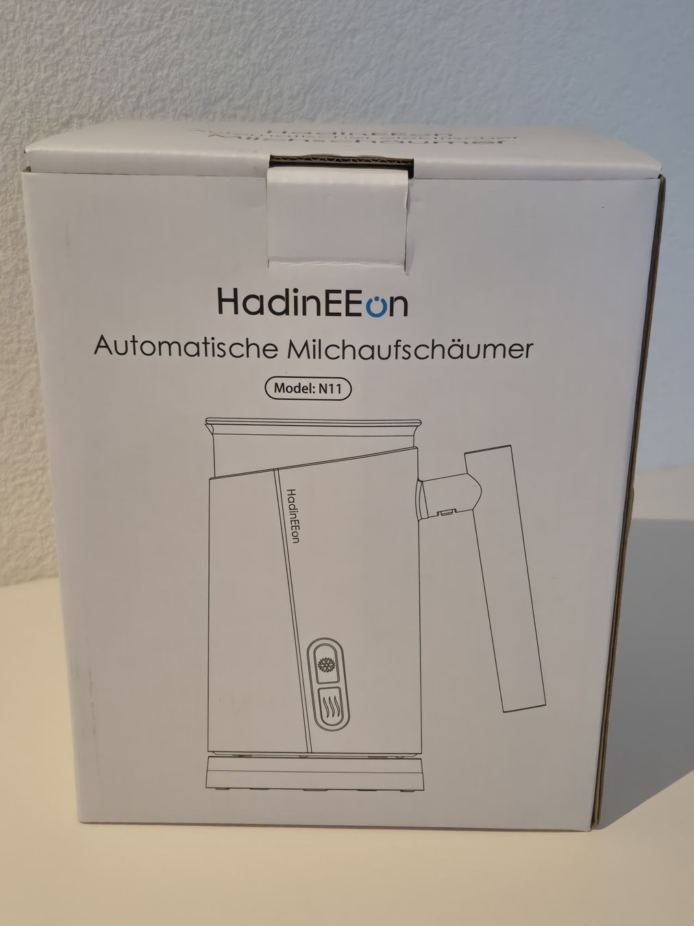 Küchengeräte: HadinEEon Milchaufschäumer N11, neuwertig – Neu und originalverpackt aus Hefenhofen von GSC99 5