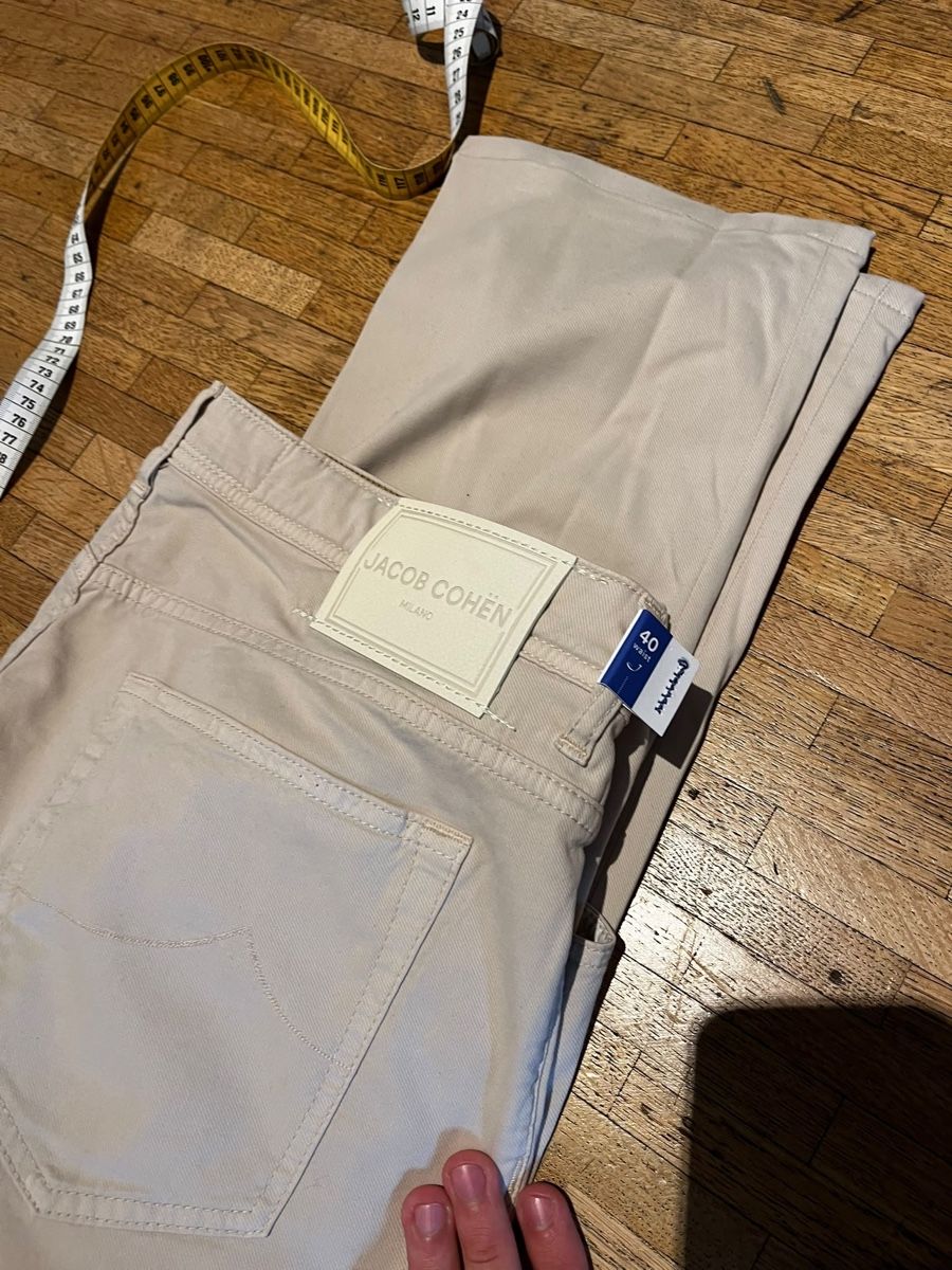 Jacob Cohën Pantalons: Jacob Cohen Biege Chino/Jeans/Hose – Neuf avec emballage d'origine à Genève par SG_73 1