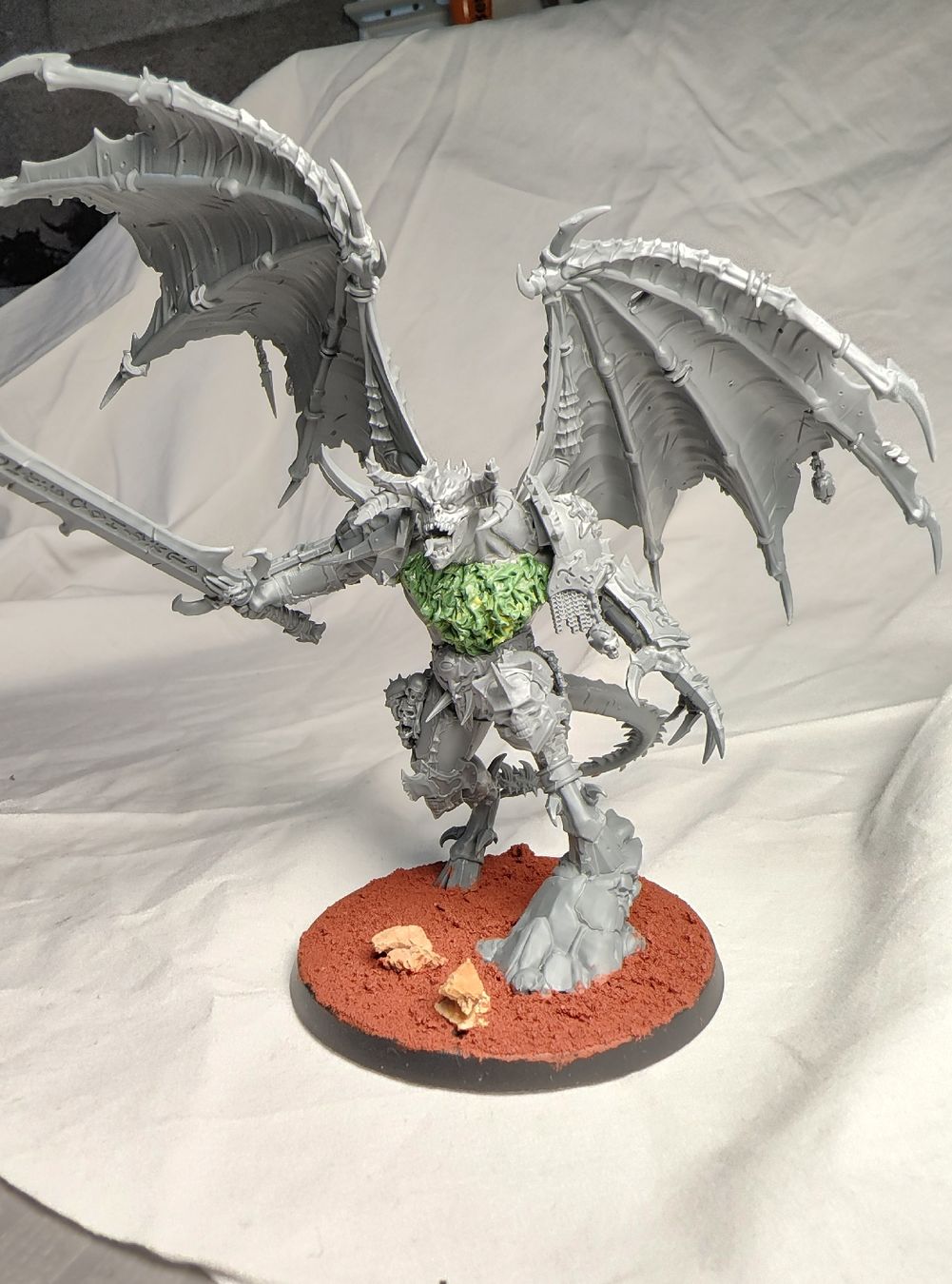 Modellbausätze & Standmodelle: Daemon Prince - Warhammer Aos - slave to darkness – Gebraucht aus Matran von Rafiki91
