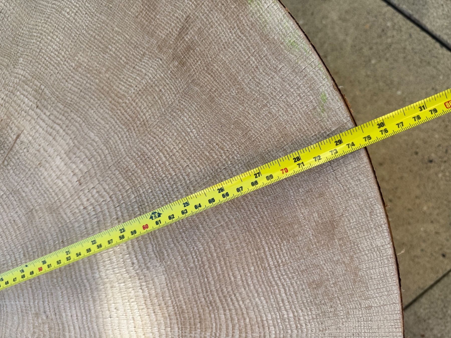 Tavoli: Runder Echt-Holztisch 75 cm – Usato da Zürich venduto da Herbion1 1