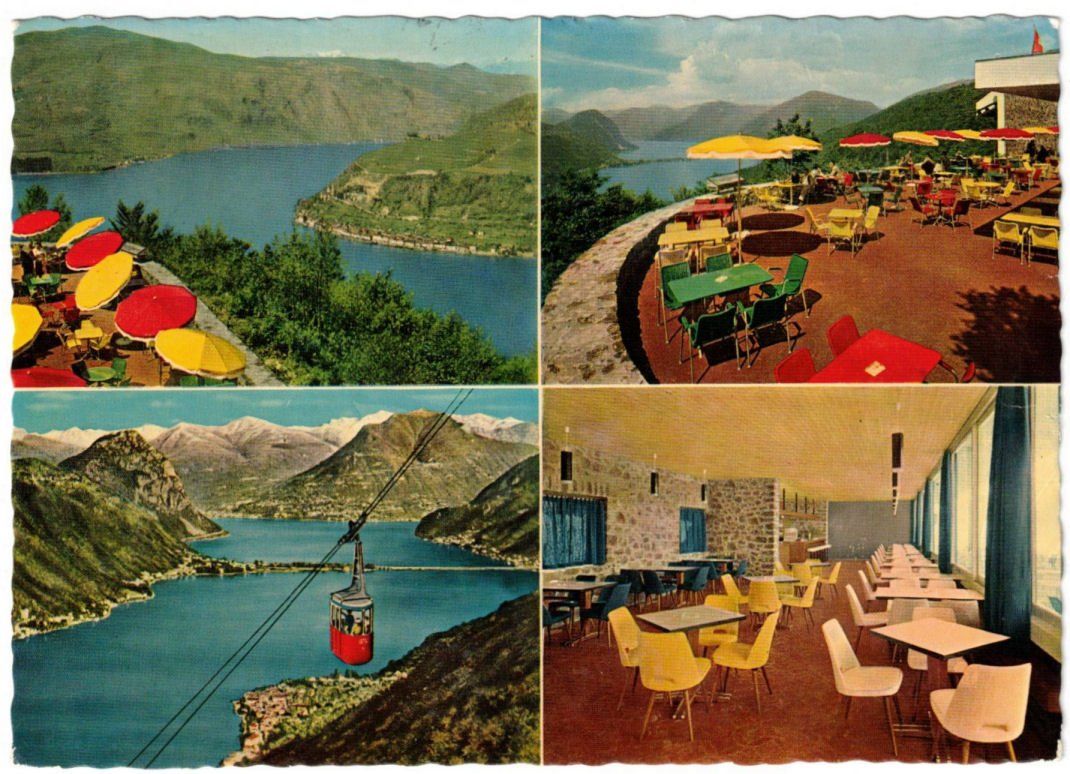 Cartoline postali: Serpiano - 4 Bild AK – Usato da Binningen venduto da Mountainrider