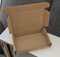 ca. 90 Stk. Karton Faltschachtel klein braun neu 