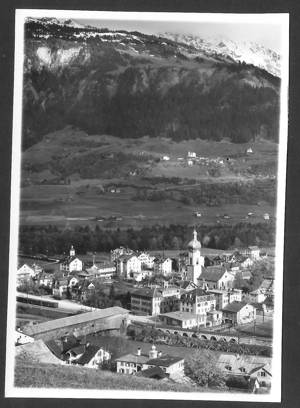Cartes postales: Ilanz Teilansicht – D'occasion à Olten par clotaldi