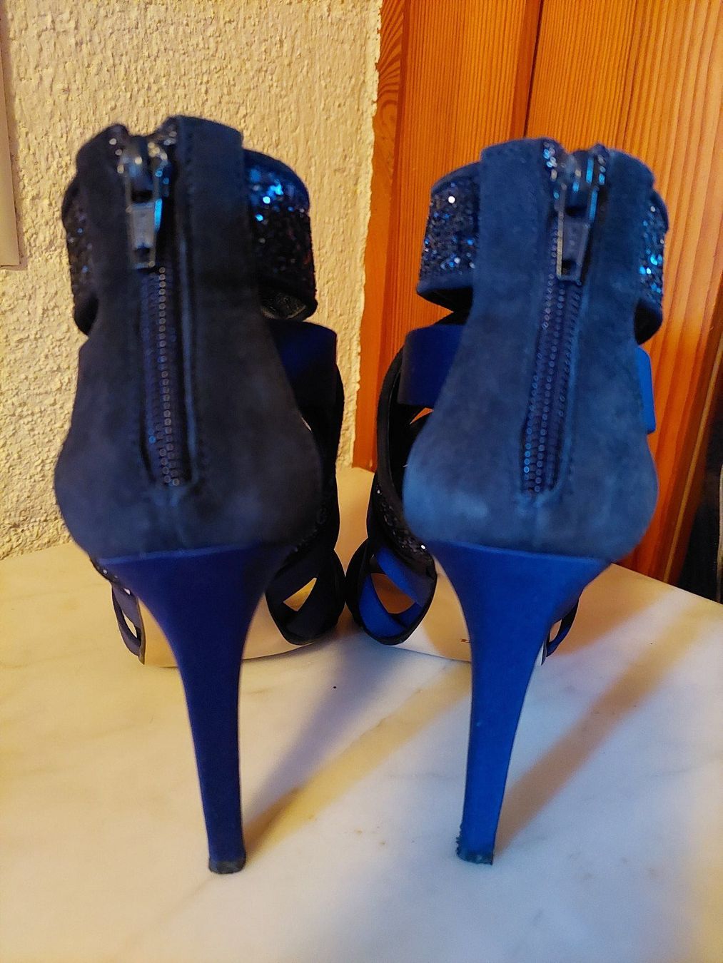 Scarpe da donna: Bata . High Heel Sandale blau 36 – Usato da Besenbüren venduto da teluride89 2