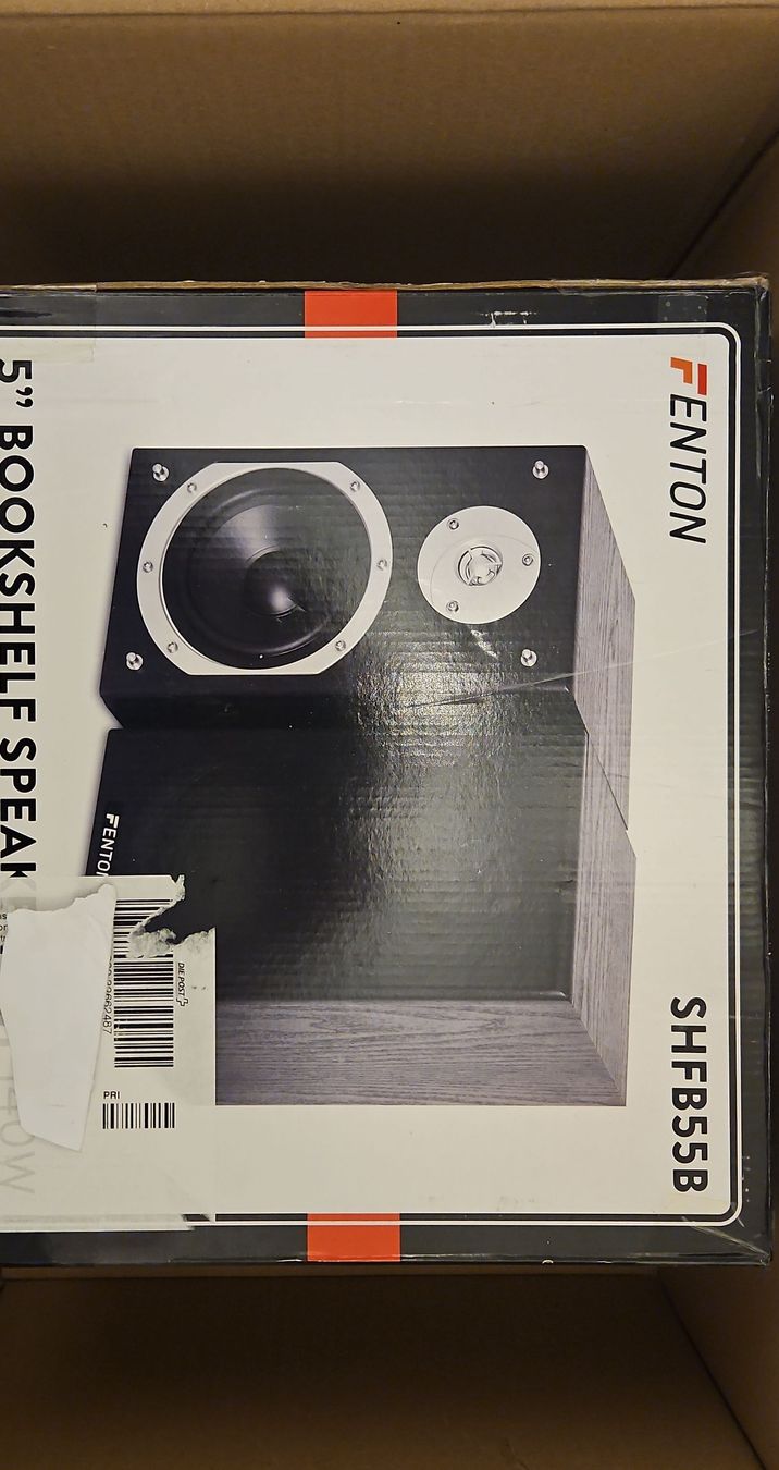 Lautsprecher: Fenton SHF855B 5" Regallautsprecher neu – Neu und originalverpackt aus Bülach von Aufziehvogel