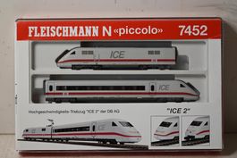 Fleischmann Piccolo N 7452 ICE  Zugset mit OVP , läuft