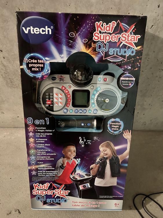 Vtech Kidi Superstar Mikrofon und DJ Studio