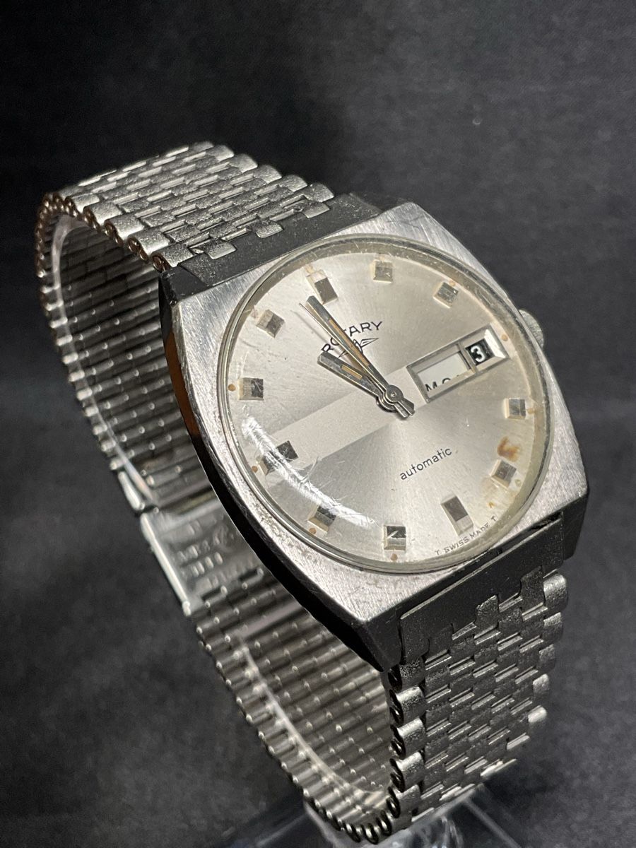 Rotary Orologi: Rotary Automatic Vintage Herrenuhr – Usato da Untersiggenthal venduto da TimeandShine 1