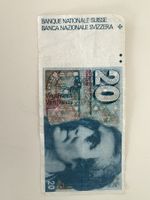 Billet 20 francs / 20 Franken 6e série de Saussure