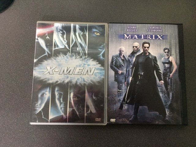 Tutti i DVDs: 2 DVD Matrix und X-Men – Usato da Emmen venduto da Aribini