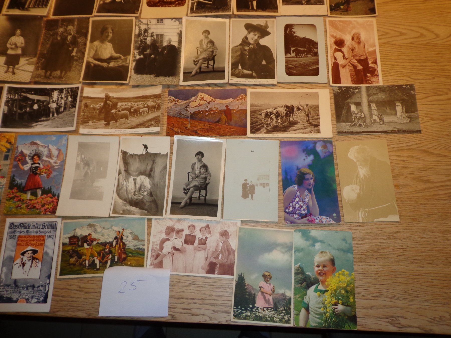 Ansichtskarten: Antike Karten Bilder, Sammlung , Postkarten, Ansichtskarten – Gebraucht aus Andeer von Baerenburger 4