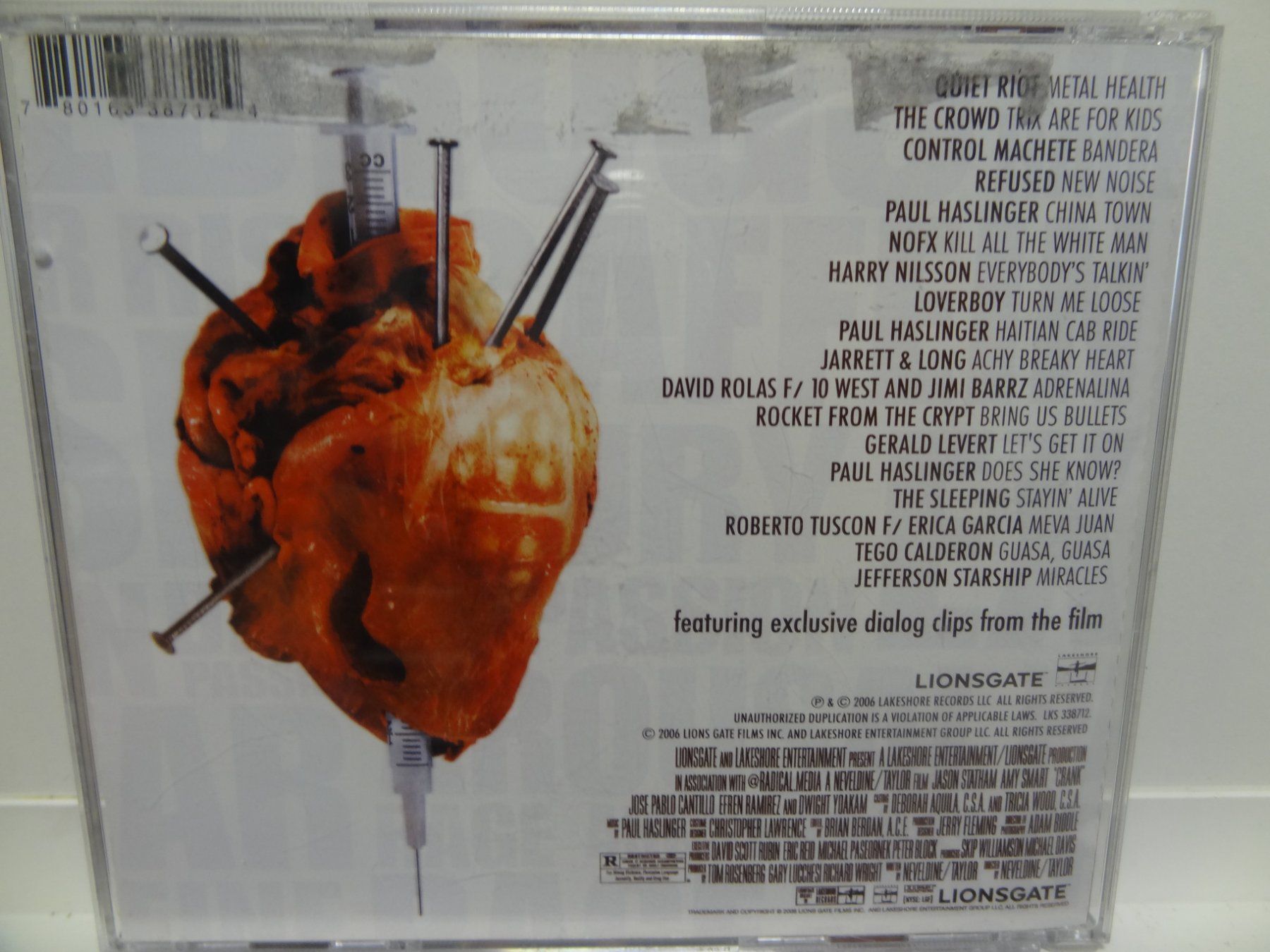 CDs: Crank / O.S.T. – D'occasion à luzern par musicandart 1