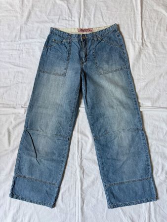 Street One Jeans 7/8, hellblau, Gr. 34