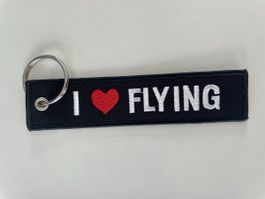 I ❤️ Flying - Schlüsselanhänger