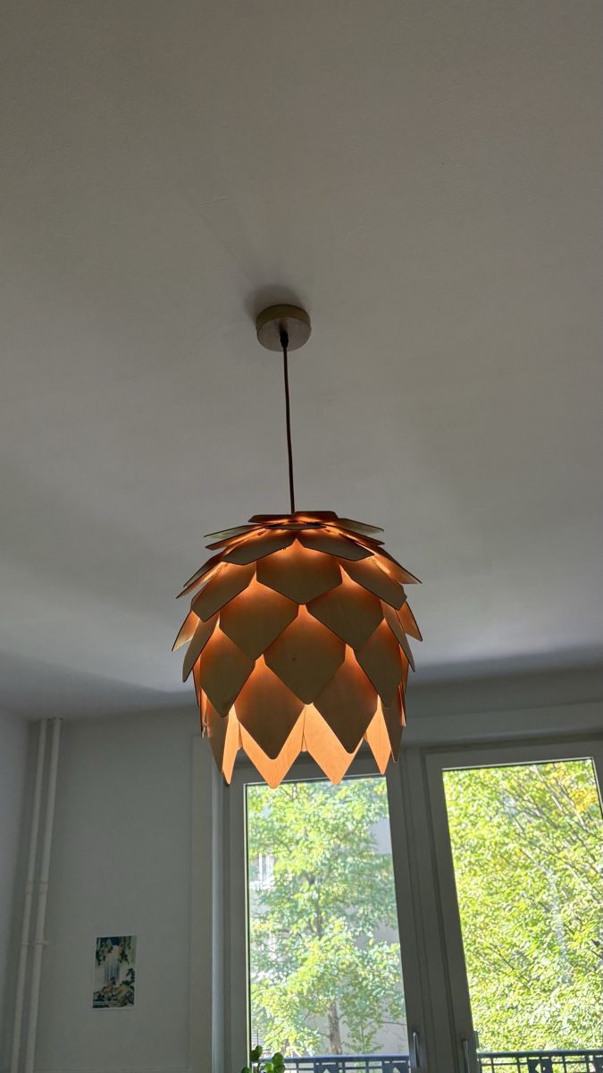 Lampen: Lampe aus Holz – Gebraucht aus Zürich von MAC0S