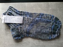 Kurzrohrsocken handgestrickt, Grösse: 44/45