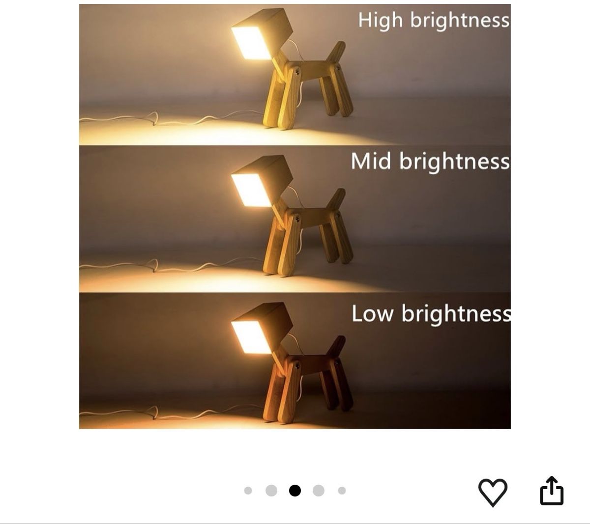 Lampade: Cute dog lamp   – Nuovo (secondo la descrizione) da Chêne-Bougeries venduto da nee_f2v7 3