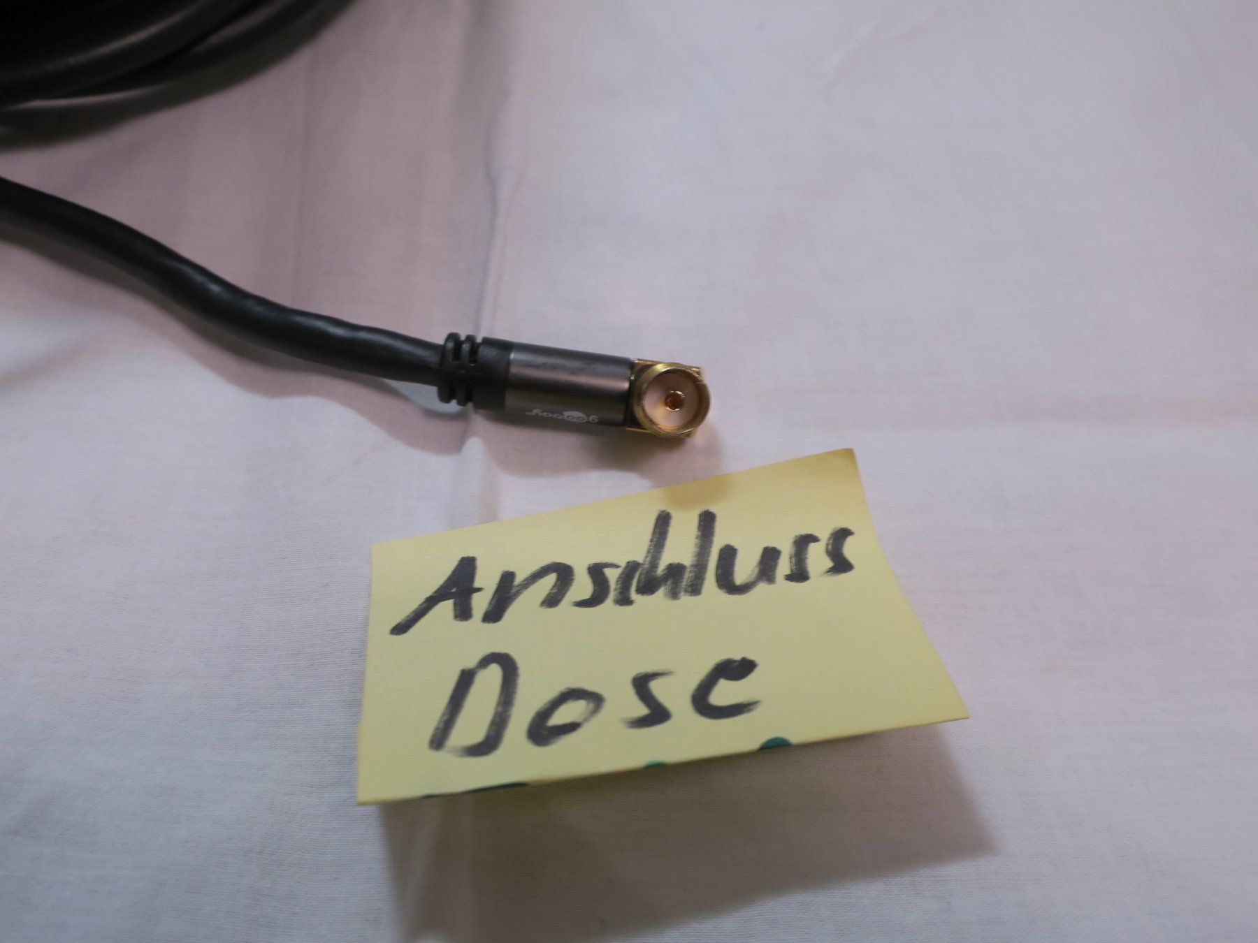 Cavi: TV & Radi Tuner HF Anschlusskabel – Nuovo (secondo la descrizione) da Oberdorf NW venduto da hewi52 1
