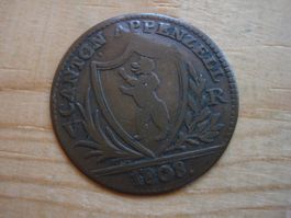 (P2) Appenzell 1 Batzen 1808