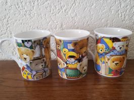 3 mugs Kingsbury Toy Shop - Fine Bone China England
