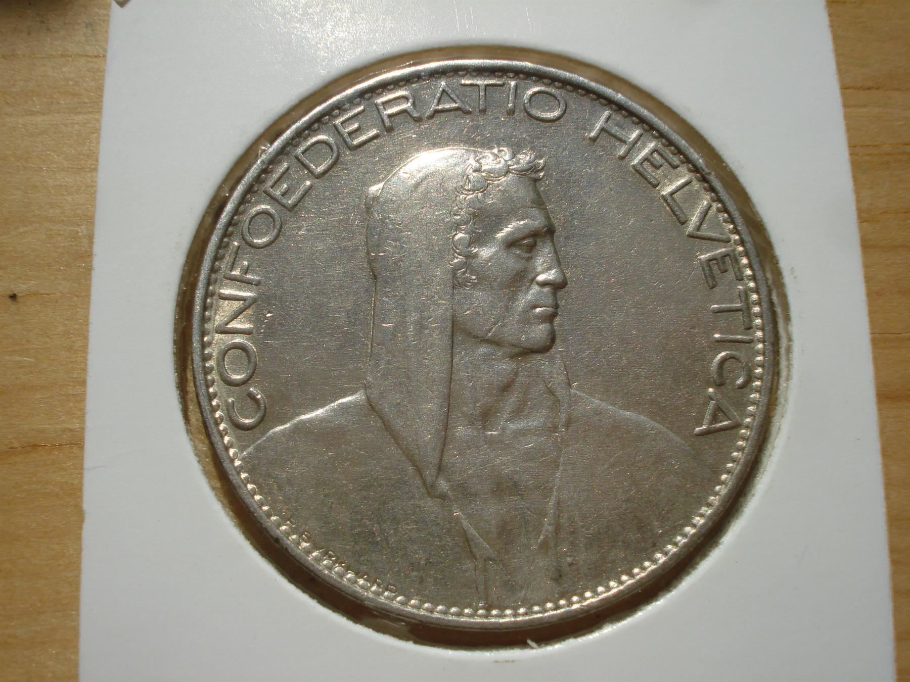 Tutti le monete: (55)  5 Franken  1926 – Usato da Erlach venduto da Net-Coins 2