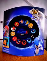 Seltener Sonic 3 McDonald’s Werbeaufsteller Display