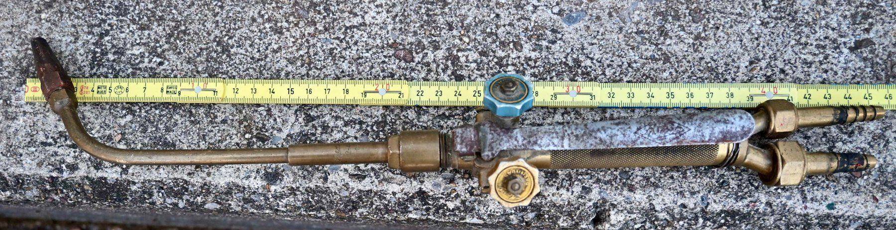 Löten & Schweissen: alter Autogen Schweissbrenner Messer Griesheim 2 - 4mm – Gebraucht aus Pfaffhausen von mono_rec 5