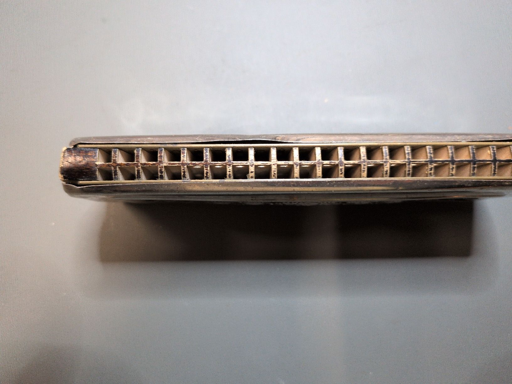 Strumenti musicali: Harmonica Hohner Echo métal Allemagne état correct – Usato da Noville venduto da mod_928h 1
