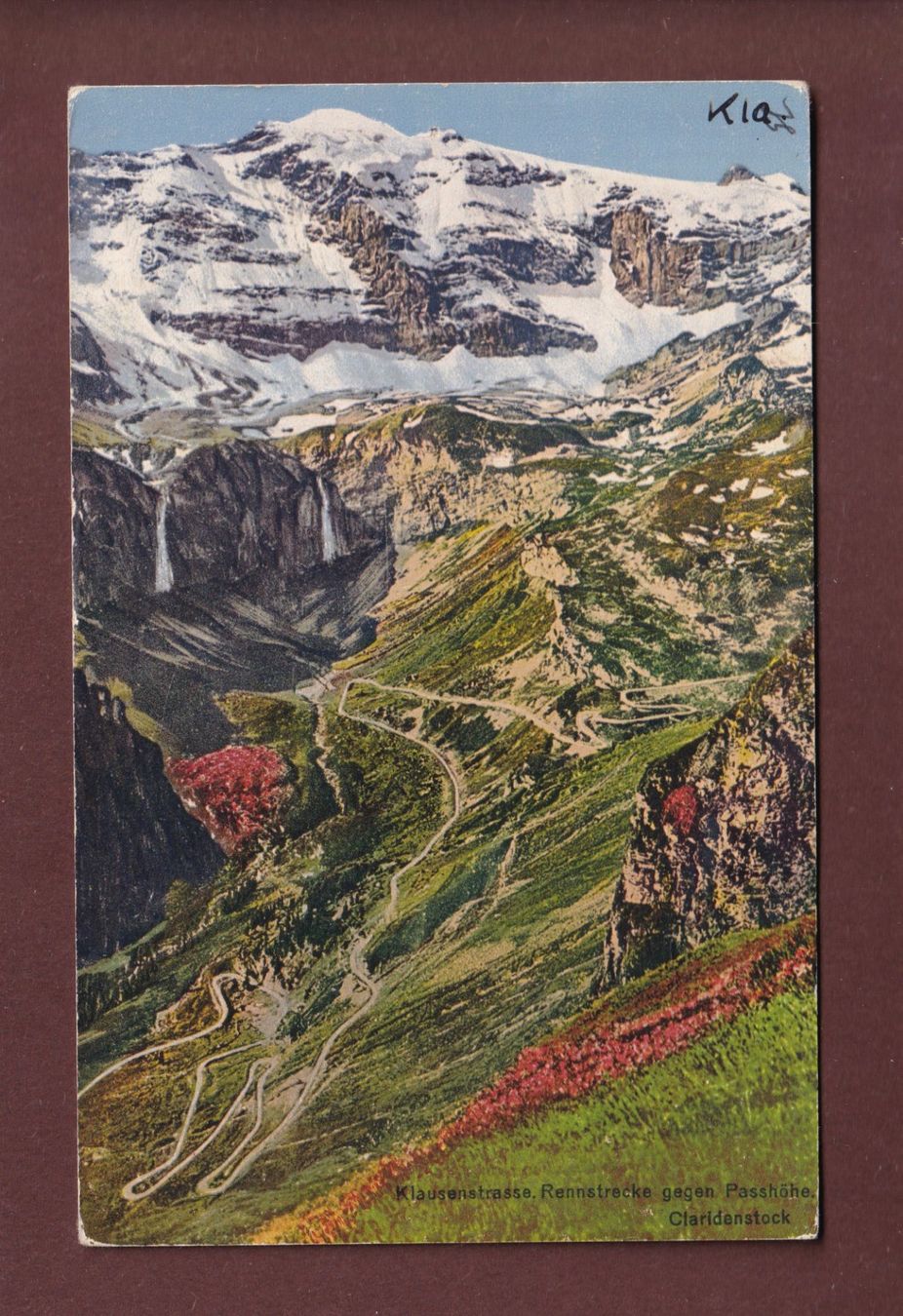 Cartoline postali: KLAUSENSTRASSE – Usato da Pully venduto da nicecards