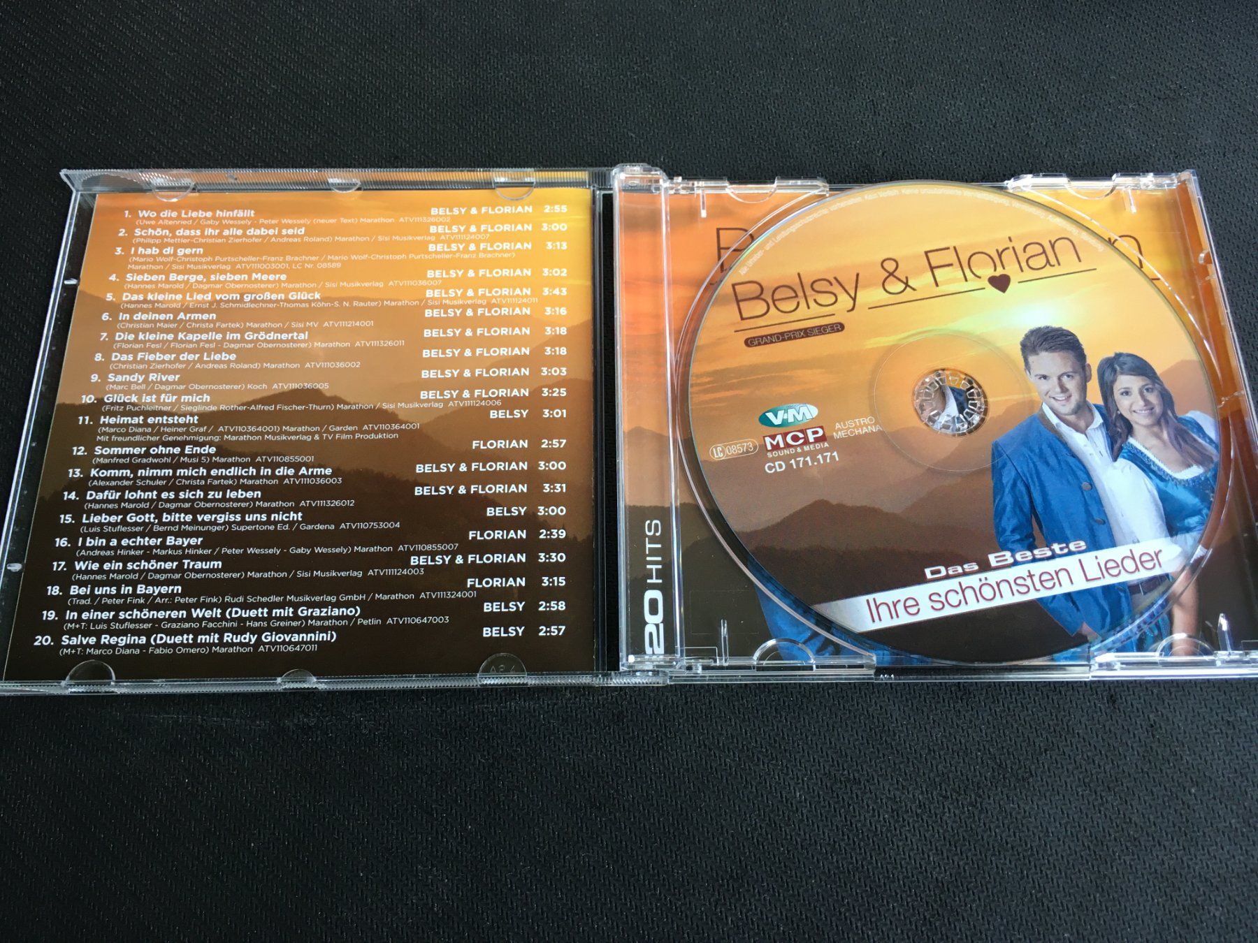 CD: Belsy & Florian - Das Beste - Ihre schönsten Lieder -CD- – Usato da St.Gallen venduto da MedienJoe 1