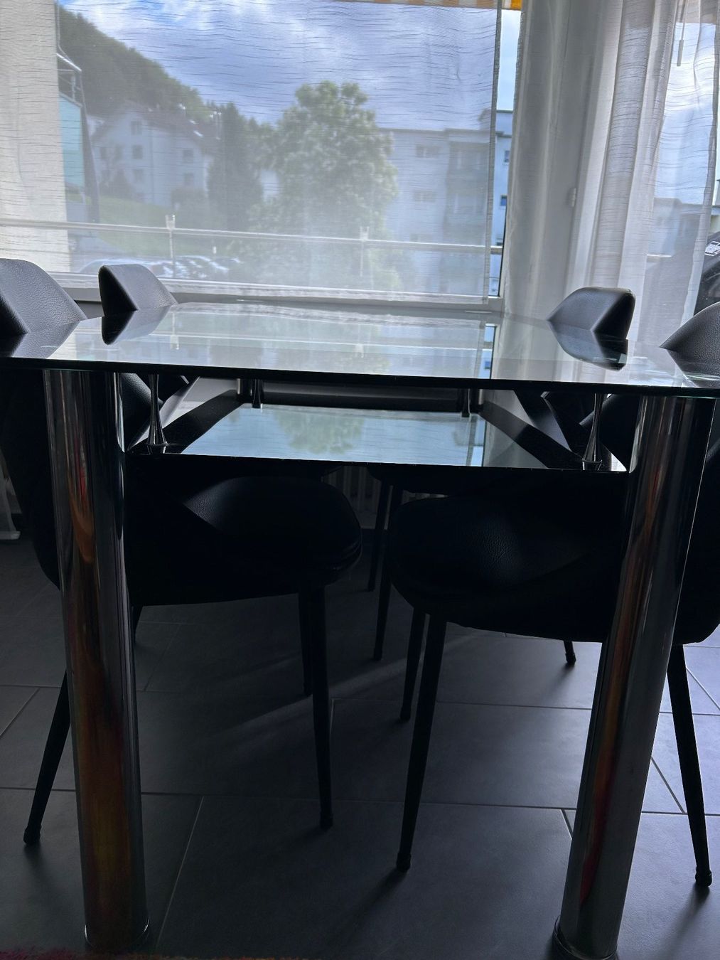Tavoli: Esstisch aus Glas 90 x 150cm – Usato da Ebikon venduto da Pingu2810 1