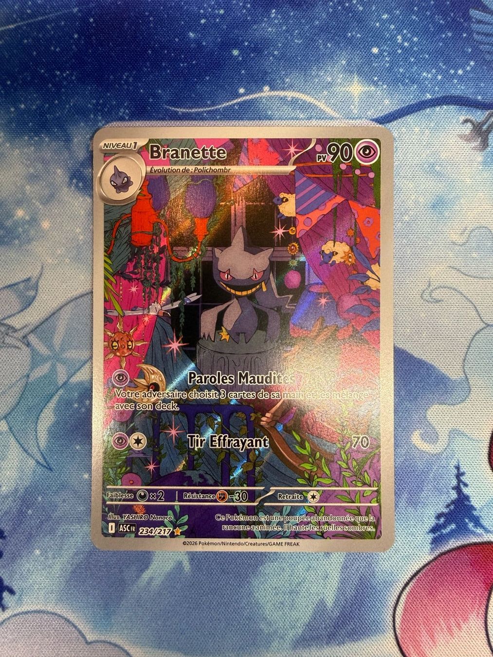 Pokémon Carte collezionabili: Branette AR - ASC 234 FR – Nuovo (secondo la descrizione) da Courgenay venduto da ScamBoxOff