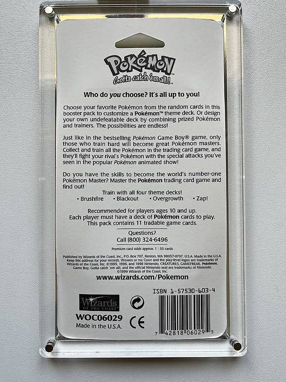 Pokémon Cartes à collectionner: Pokémon Base Set 1st Edition Shadowless Blister – Neuf avec emballage d'origine à Orvin par Sebastien151 2