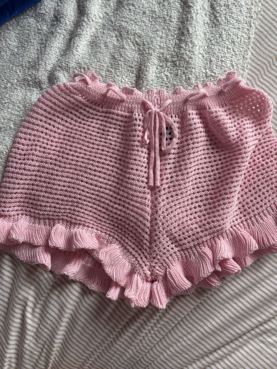 Primark Hosen: Shorts Knitted Pink Primark – Neu (gemäss Beschreibung) aus Willerzell von cha_qk8t