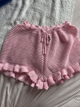 Shorts Knitted Pink Primark