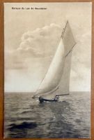 Barque sur le Lac de Neuchâtel - 1910